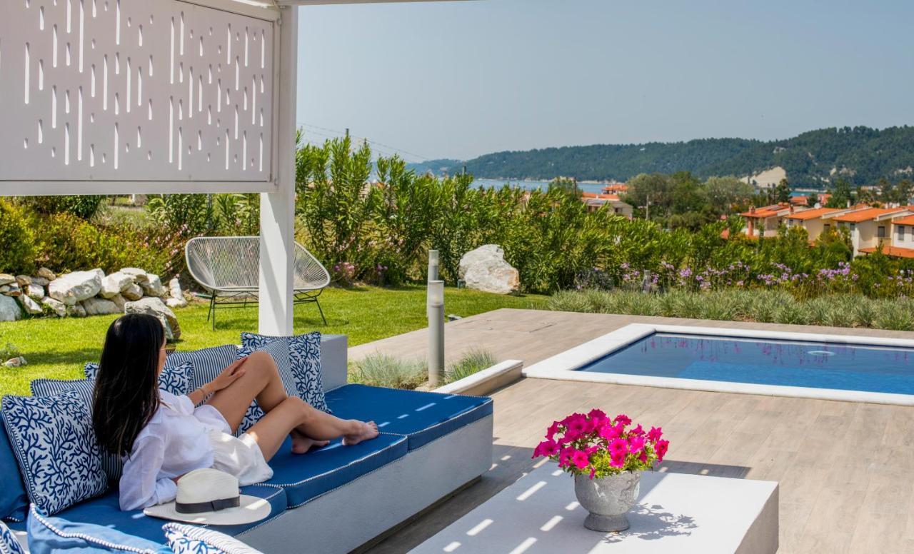 Soleado Luxury Villas Skála Foúrkas Eksteriør billede